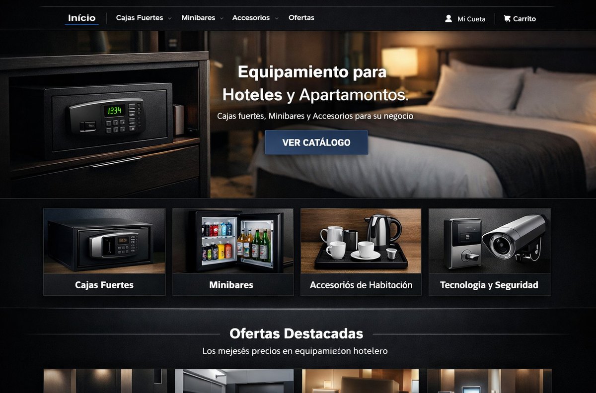 Tienda online equipamiento hotelero España